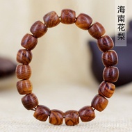 19 Barrel Beads Bracelet * Rosary Decoration Men Women Style 0.9 Hainan Jewelry Huanghuali x 1.0 Spe