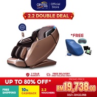 GINTELL S7 Plus 2nd Gen 8-Hands Wellness Chair (Full body massage + 8-D Twin Rollers)