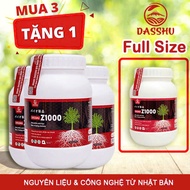 [ COMBO 3 LỌ TẶNG 1 ] Phân Bón Dasshu Z1000 Nhật Bản ( Hũ 1kg )