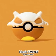 【Trend Front】For Havit TW967 Case Cool Cartoon Soft Silicone Earphone Case Casing Cover NO.3