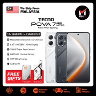 Tecno Pova 7 Ultra 5G Smartphone | Mediatek Dimensity 8350 Ultimate | Paparan AMOLED 6.67" | Dwi Kam