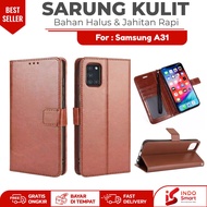 Samsung A31 / Case Samsung A31 A 31 / Leather Wallet Case Leather Holster Wallet hp