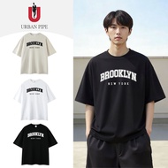 URBAN PIPE YH01 Korean Hiphop Tee | M-3XL Unisex | 230g Cotton Oversized | Logo Print | Summer Stree