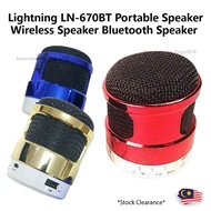 Lightning LN-670BT Portable Speaker Wireless Speaker Bluetooth Speaker Mini Speaker Mini Bluetooth Speaker