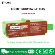 iRobot Roomba Battery 14.8V 6700mAh Li-ion Battery iRobot Roomba R3 500 600 700 800 Series
