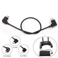 Drone Remote Controller Cable  Micro USB / IOS Lightning / Type C connector