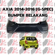 PERODUA AXIA 2014 2015 2016 (G-SPEC) REAR BUMPER/ BUMPER BELAKANG PERODUA AXIA 2014 2015 2016 (G-SPE