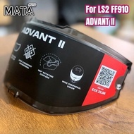 Helmet Visor For LS2 FF910 ADVANT II Flip Up Helmet Glasses Motorbike Helmet Discoloration