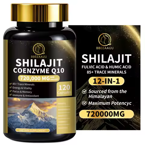 BBEEAAUU Original Shilajits High Purity Mineral Supplements with 85+Trace Minerals Enhance Men Perfo