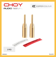 Copper Colour banana6 gold plated banana plug