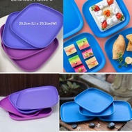 4'2040' Tupperware Luncheon plates/Dessert Plates/ Tware Plate/Pinggan Tupperware-Ready Stock/Authen