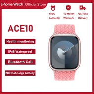 [PROMO SPECIAL] Original E-home Smartwatch Watch10 ACE Max 2.2inch Layar Sentuh 45Mm Layar Penuh Jam