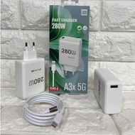 Charger For OPP A3X 5G Super Vooc 280W Fast Charger Sypport Fast Charging