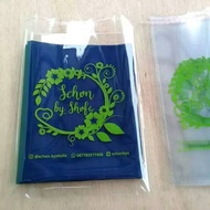 Sablon Plastik OPP 30x40 Kemasan Baju Lem Packing 03 Free Desain