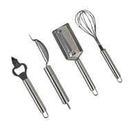 Fabian Stainless Steel Kitchen Gadget Set (4 Pcs)