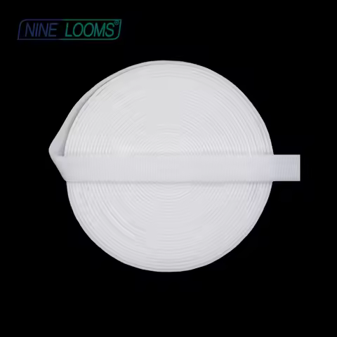 NINE LOOMS Bra Strap Elastic Bands 1/2" 5/8" 3/4" 13mm 15mm 20mm Plush Shoulder Tapes Underwear Ling