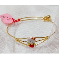 Gelang Bayi Emas Muda 2 gram || Perhiasan Bayi Emas Muda Anak
