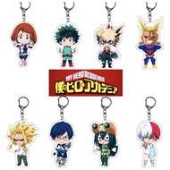 My Hero Academia Deku Shoto Bakugo Anime Acrylic Keychain