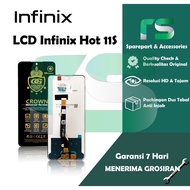 LCD INFINIX HOT 11S NFC X6812 X6812B FULLSET TOUCHSCREEN ORIGINAL