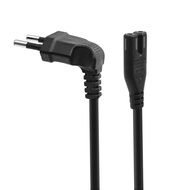 European EU power cord Angled European India AC Power Cord power cable lead for Samsung TV puter PS4