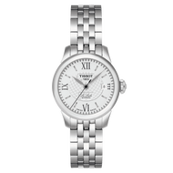 Tissot Le Locle Automatic ทิสโซต์ เลอ โลค ออโตเมติค สมอล เลดี้ ออโต้ สีเงิน ขาว T41118333 นาฬิกาผู้หญิง
