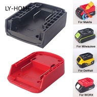 LY Battery Connector, Portable ABS DIY Adapter, Durable Charging Head Shell for Makita/DeWalt/WORX/Milwaukee 18V Lithium Battery