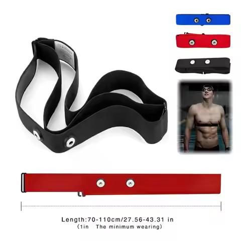 1Pc Heart Rate Monitor Strap Replacement Compatible with Wahoo Tick Garmin Magene Sensor Band Belt P