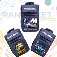 Children's Car Backpack bmw I School Bag Backpack Elementary School Children's Backpack Kindergarten