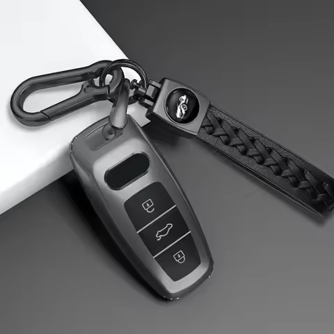 Fashion Car Remote Key Case Cover Shell Fob for Audi A3 A4 B9 A6 A7 4K A8 E-tron Q5 Q8 C8 D5 SQ8 Key