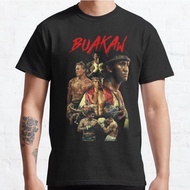 HOT Kaos T-Shirt Baju Buakaw Muay Thai Legend Tribute-Original 1691S-5xl Cotton Printing