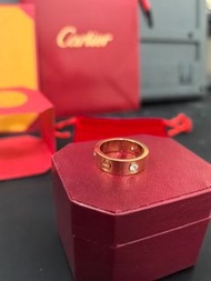 Cartier Love 鑽石戒指