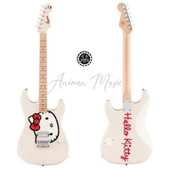 Fender 限量版 Hello Kitty stratocaster guitar