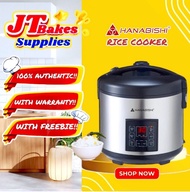 Hanabishi Low Carb Sugar Rice Cooker HDESUGAR-18MFRC with Freebie by JTbakesSupplies