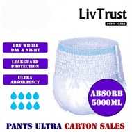 LivTrust pants pull up Adult Diapers super high Absorbency / pants maxi Adult Diapers (Like Tena max