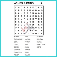 Word Search Book for Kids Mini Word Search Crossword Puzzle Word Game Kids Entertainment