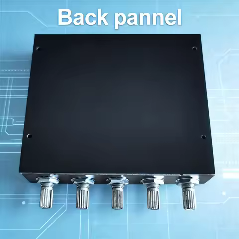 2.1 Channels Audio Power Amplifier 100W+50Wx2 Digital Module Subwoofer AUX Wireless Blutooth 12/24V 