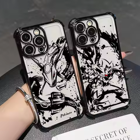 Rayquazas Zeraoras P-Pokémon Anime For Google Pixel 8 7 10 9 Pro XL A 7A 8A 9A 10A 5G Case Silicone 
