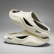 Xtep รองเท้าแตะผู้ชายฤดูร้อนกลางแจ้งสวมใส่ Anti-SLIP รองเท้าแตะระงับกลิ่นกายกีฬา Shock Absorption Be