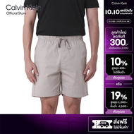 CALVIN KLEIN กางเกงขาสั้นผู้ชาย Cotton Stretch Pull-On Shorts รุ่น 40BM631 PED - สีเทาอ่อน