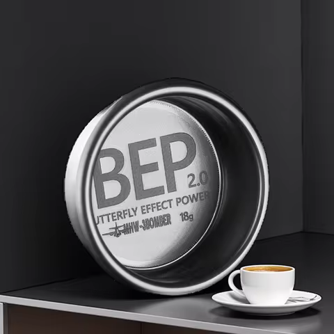 MHW-3BOMBER Espresso Puck Screen for 51/53/58.5MM Reusable Stainless Steel/Titanium Coffee Filter 0.