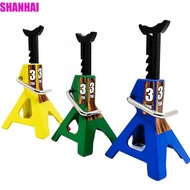 SHANHAI Simulation Jack Stands, Height Adjustable Model Parts Metal Jack Stands, 3 Ton 6 Ton Decorat