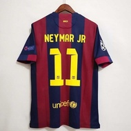 Retro 2014 2015 Barcelona Football Jerseys NEYMAR JR MESSI Vintage Men SHIRTS