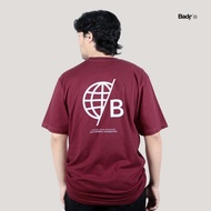 Badger Basic T-shirt VED Bergundi
