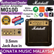 Marshall MG10G 10 Watt 6.5 Combo Amplifier Electric Guitar Amp Gold Series (MG10 MG 10)