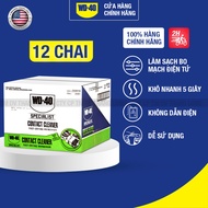 (Thùng 12 Chai) Nước Rửa Bo Mạch Điện Tử WD 40 Contact Cleaner Chính Hãng Chai Xịt Vệ Sinh Làm Sạch