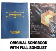 PLATINUM ORIGINAL CLEARBOOK and full songlist only (no cd)