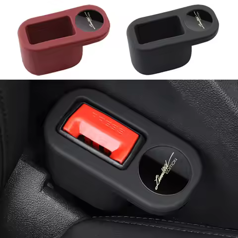1pc Car Safety Seatbelt Socket Cover For Audi for BMW M X1 X3 X5 G30 G20 F30 F10 for VW