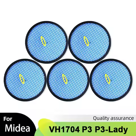 Dust Core Filter for Midea VH1704 P3 P3-Lady Vacuum Cleaner Parts Filter Cotton VH1704 P3-L P3 Filte