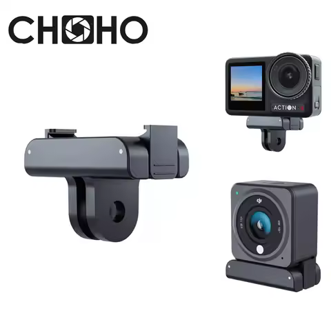 For DJI Osmo Action4 5pro Accessories Magnet Base Mount 1/4 Adaper Interface Magnetic Tripod Connect