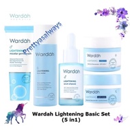 Wardah Lightening Series Complete Set / Wardah Lightening Gentle Wash / Wardah Lightening Serum Ampo